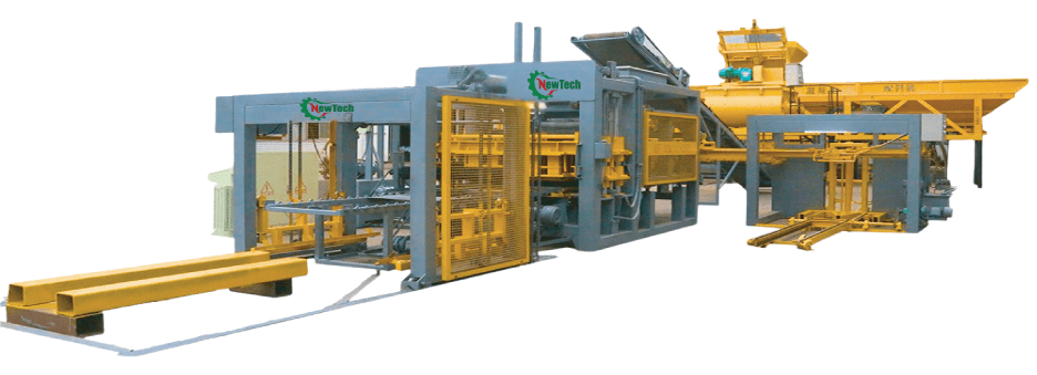 QT10-15D Automatic Block Production Line
