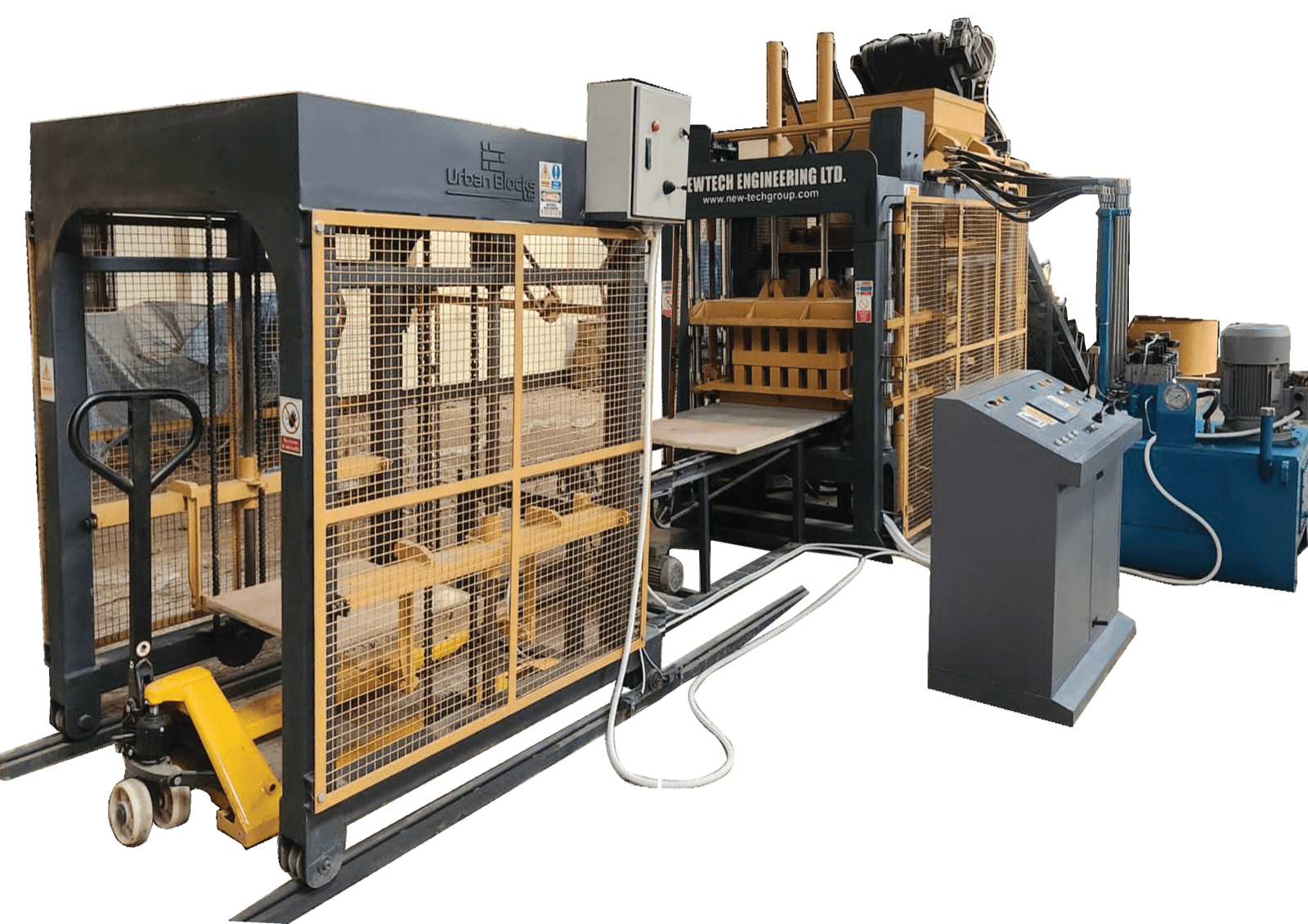 QT4-15C/D Automatic Block Line