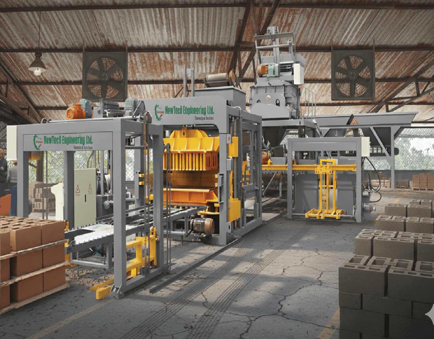 High-Capacity Block Plant — Gazipur